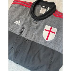 Adidas AC Milan Snap‎ Jacket Mens Football Soccer Series A Italy Long Sleeve